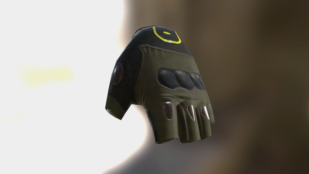 outfit 1 gloves 3d model