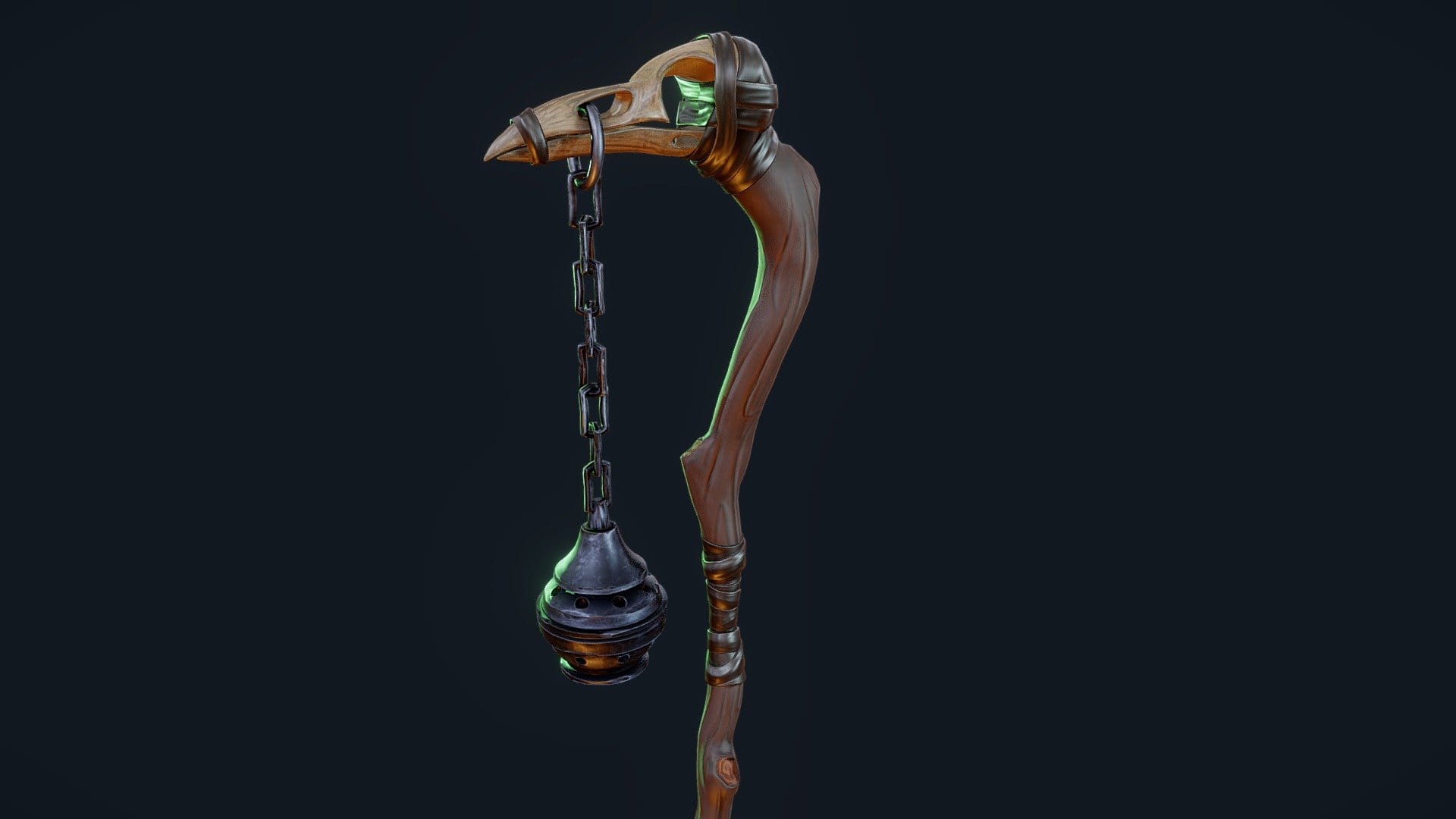 Plague Doctor Cane
