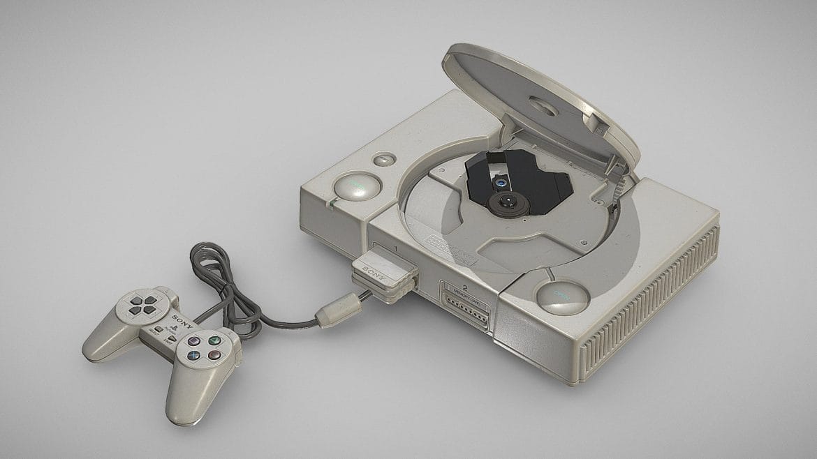 playstation 3d model