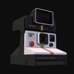 polaroid land camera 1000 3d model