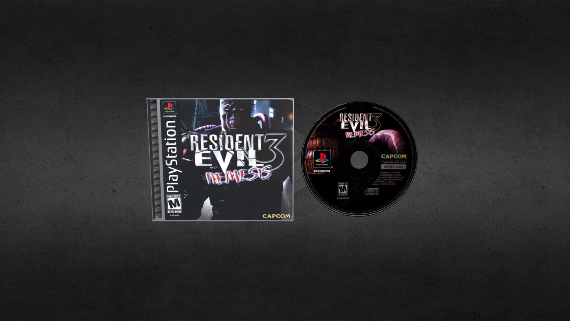 PSONE Resident Evil 3 Nemesis (NTSC)