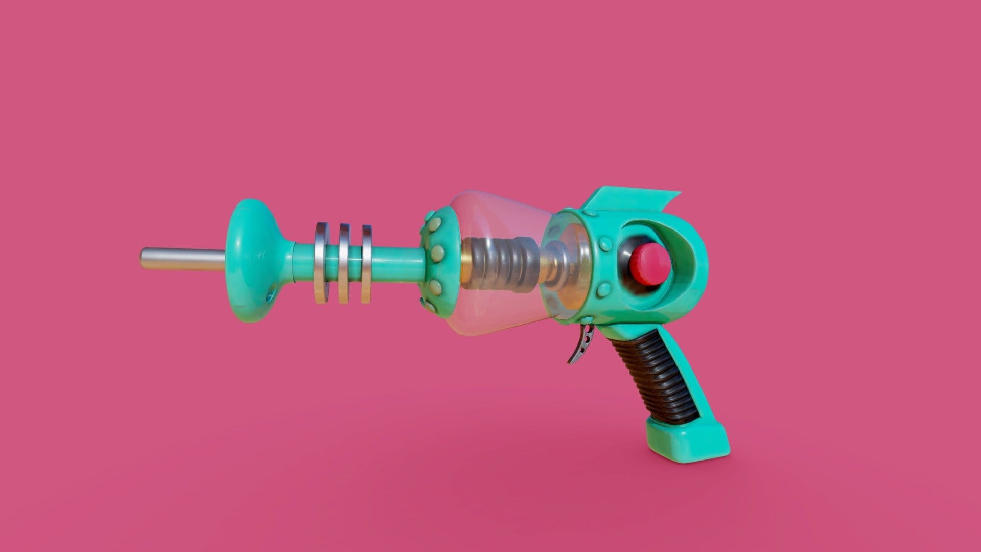 Retro futuristic Laser Gun