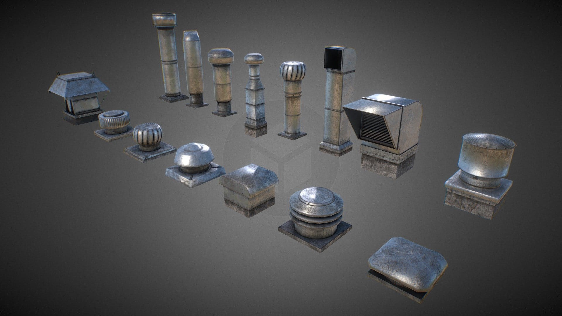 Roof Elements Set 1