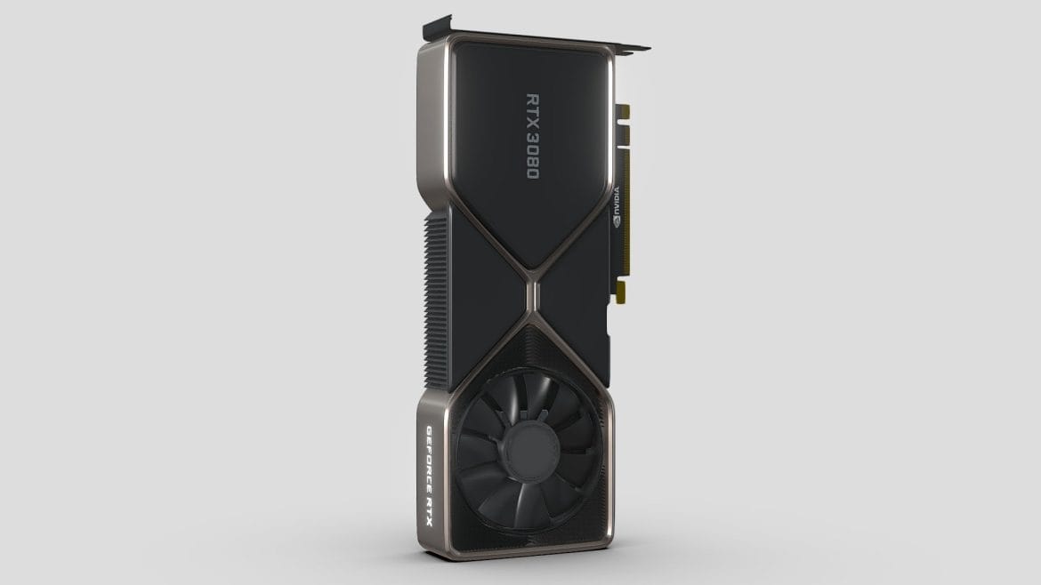 rtx 3080 3d model