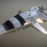 sailfish spaceship 3d model
