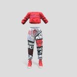 SAVE! Hip Hop Track Suit Pants Shoes Top