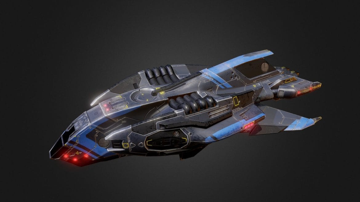 scheat corvette 3d model