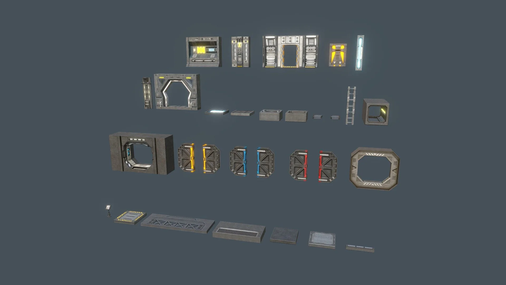 Sci Fi Asset Pack 1 Version 2