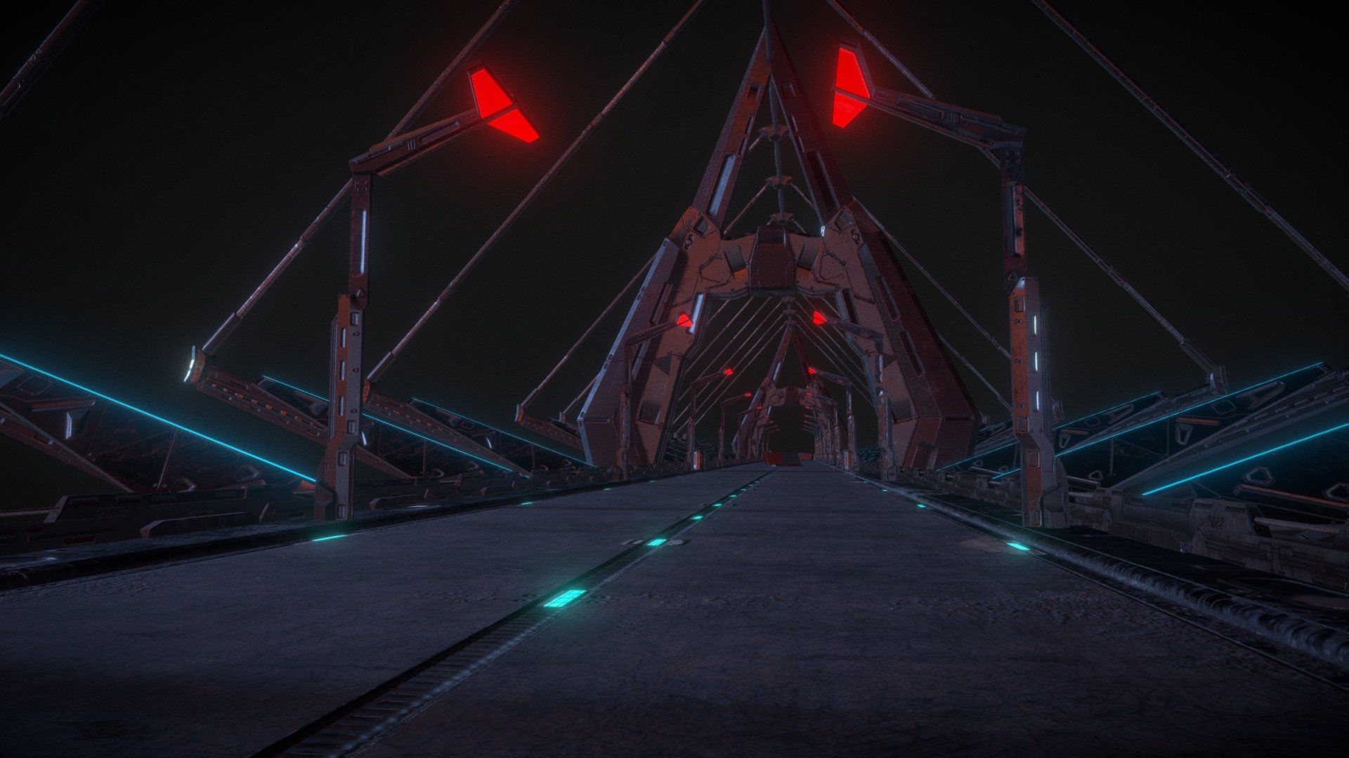 Sci-fi Bridge - deep3dsea