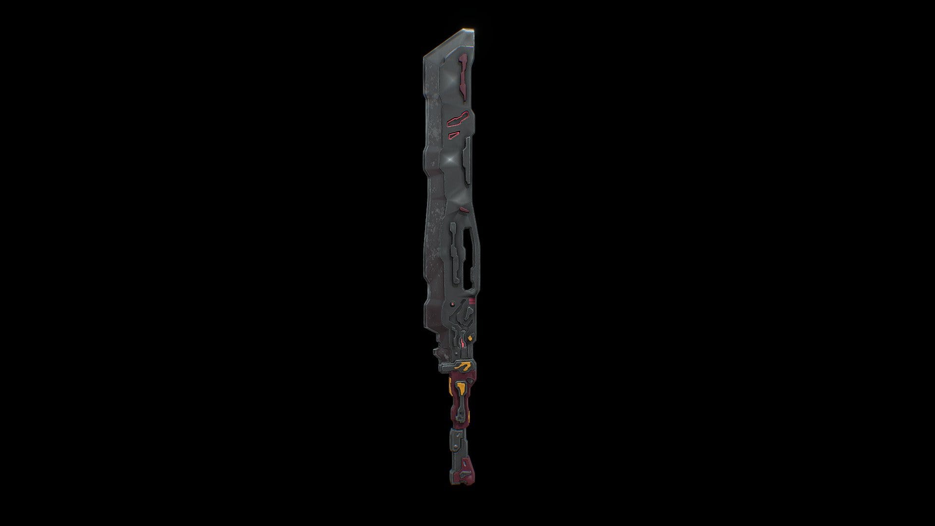 Sci fi power sword weapon