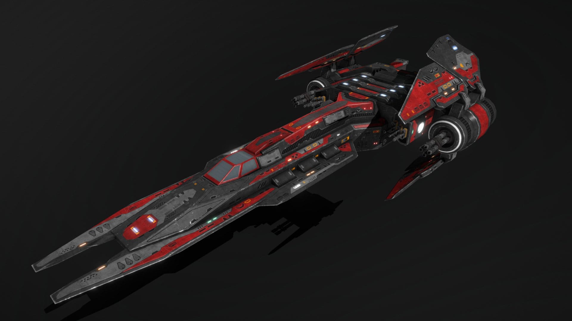 Scifi Fighter Hellfire