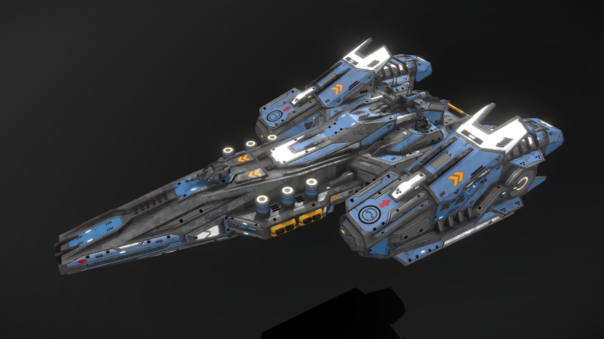 Scifi Frigate Starmaster