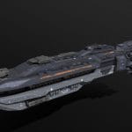 Scifi Light Cruiser Hyperion