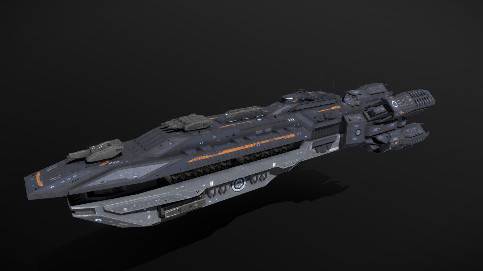 Scifi Light Cruiser Hyperion