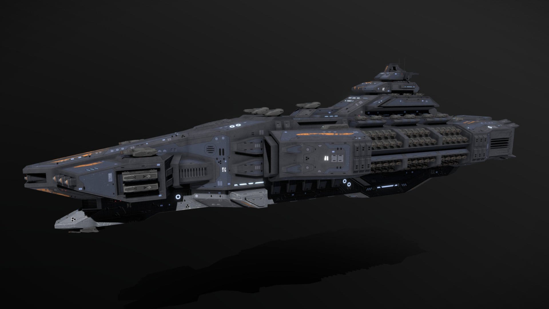 Scifi Siege Battleship Venom