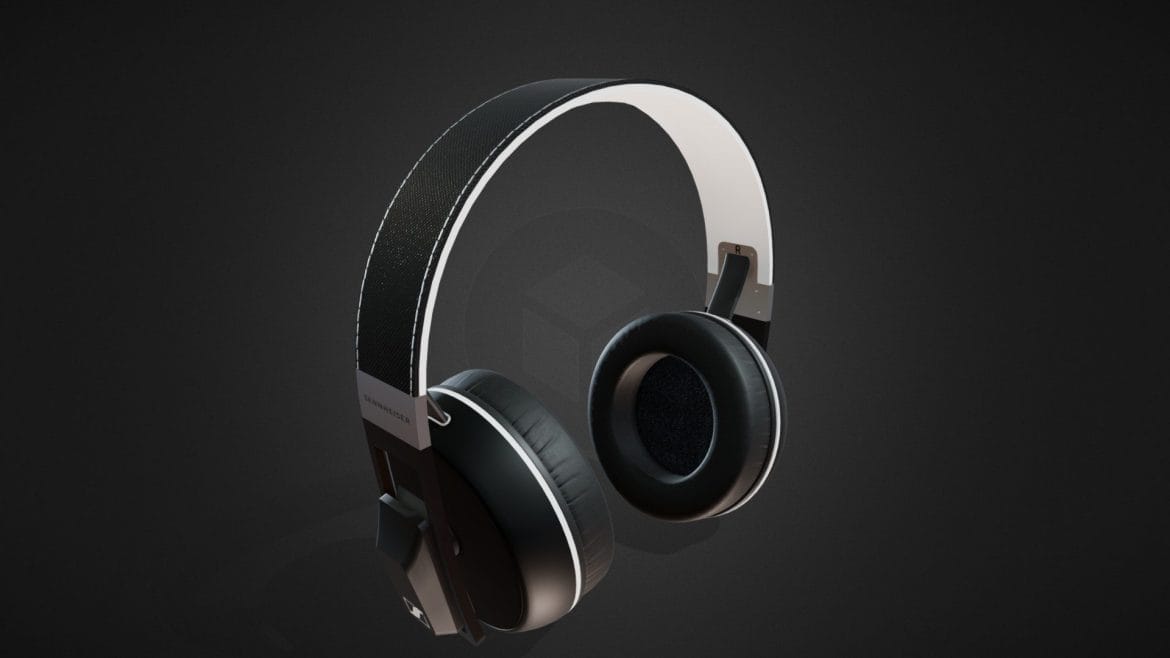 sennheiser urbanite xl 3d model