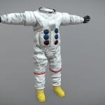 space suit 3d model