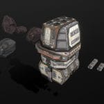 Spaceship Mining Operation