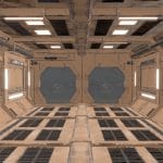 Spaceship Sci-Fi Corridor