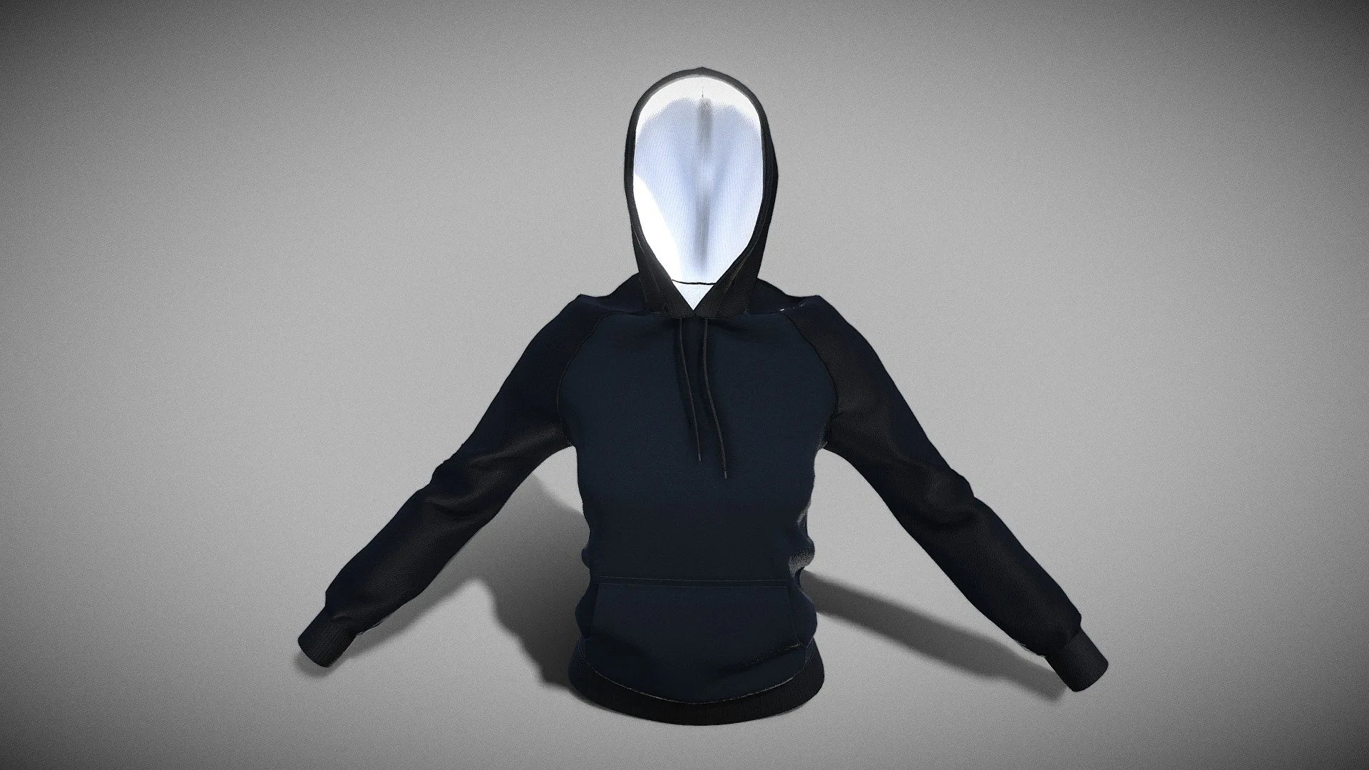 Standard Hoodie with elbow pads & leather sleeve