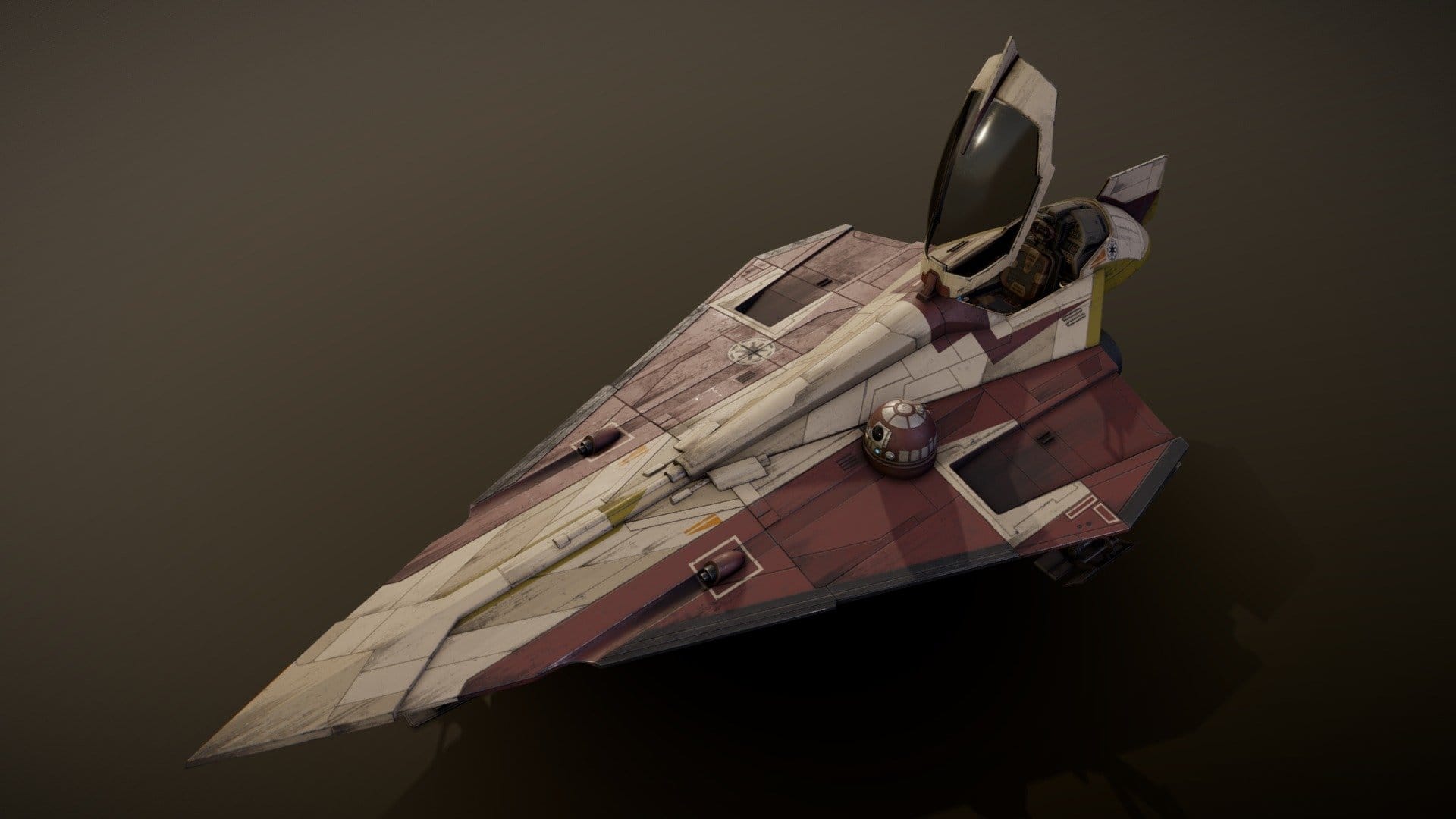Star Wars Jedi Starfighter (Obi Wan Kenobi)