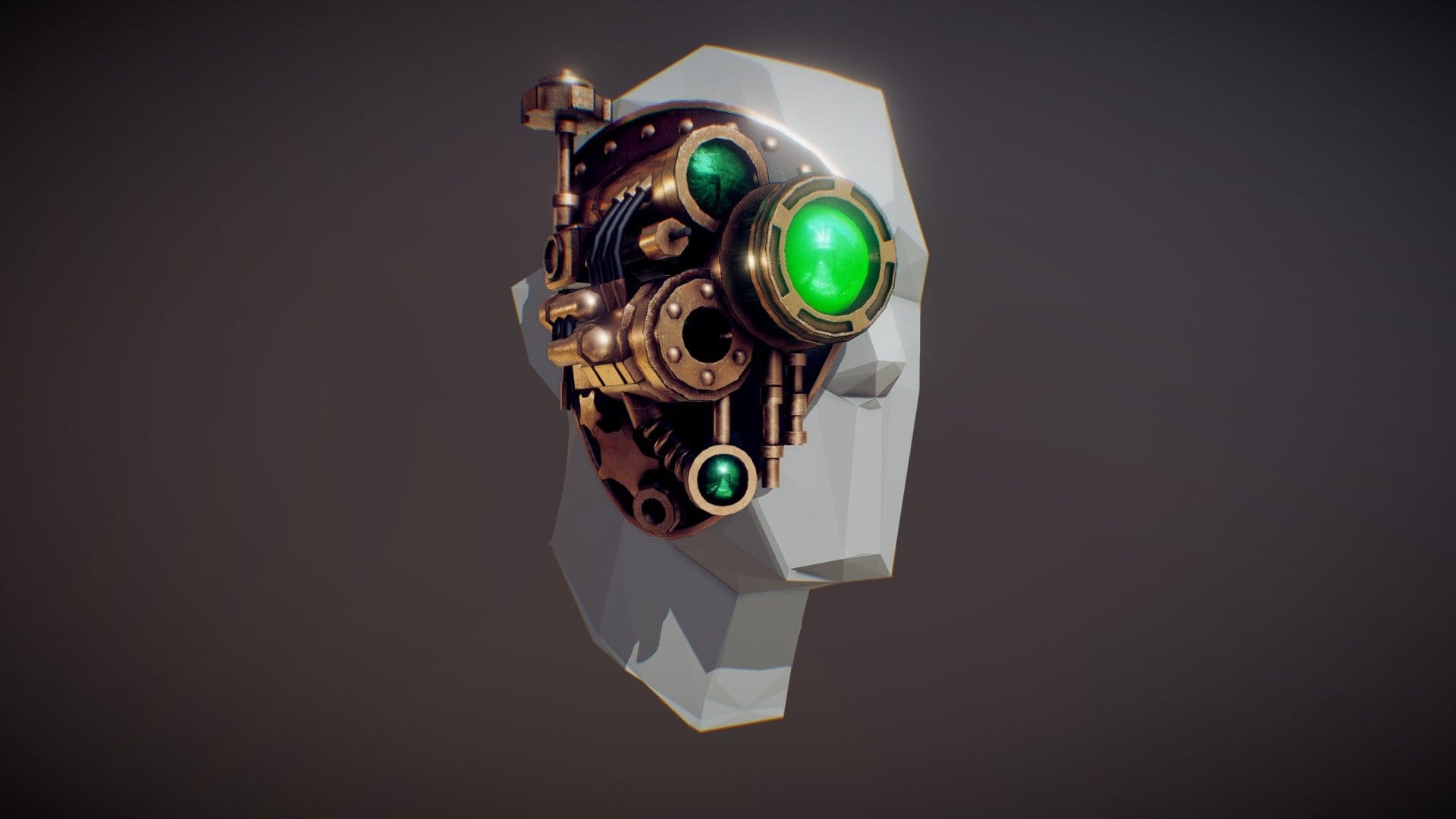 Steampunk Face Mask