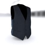 suit vest 3d model