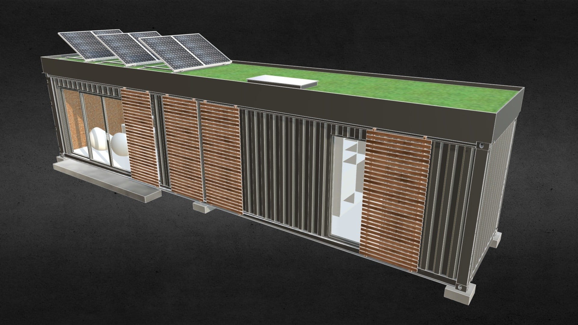Sustainable Container House