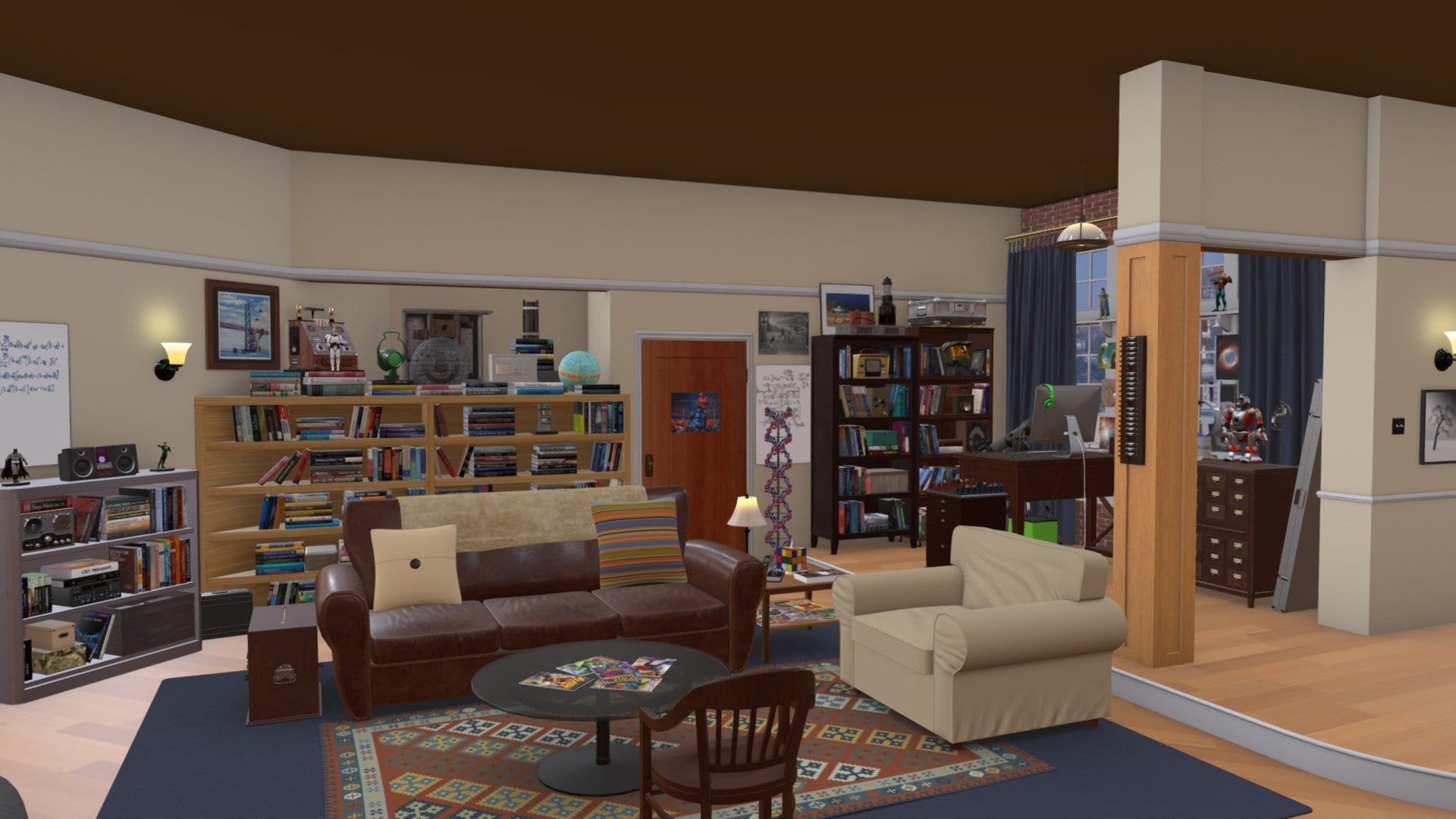 Sheldon Cooper Apartment TBBT