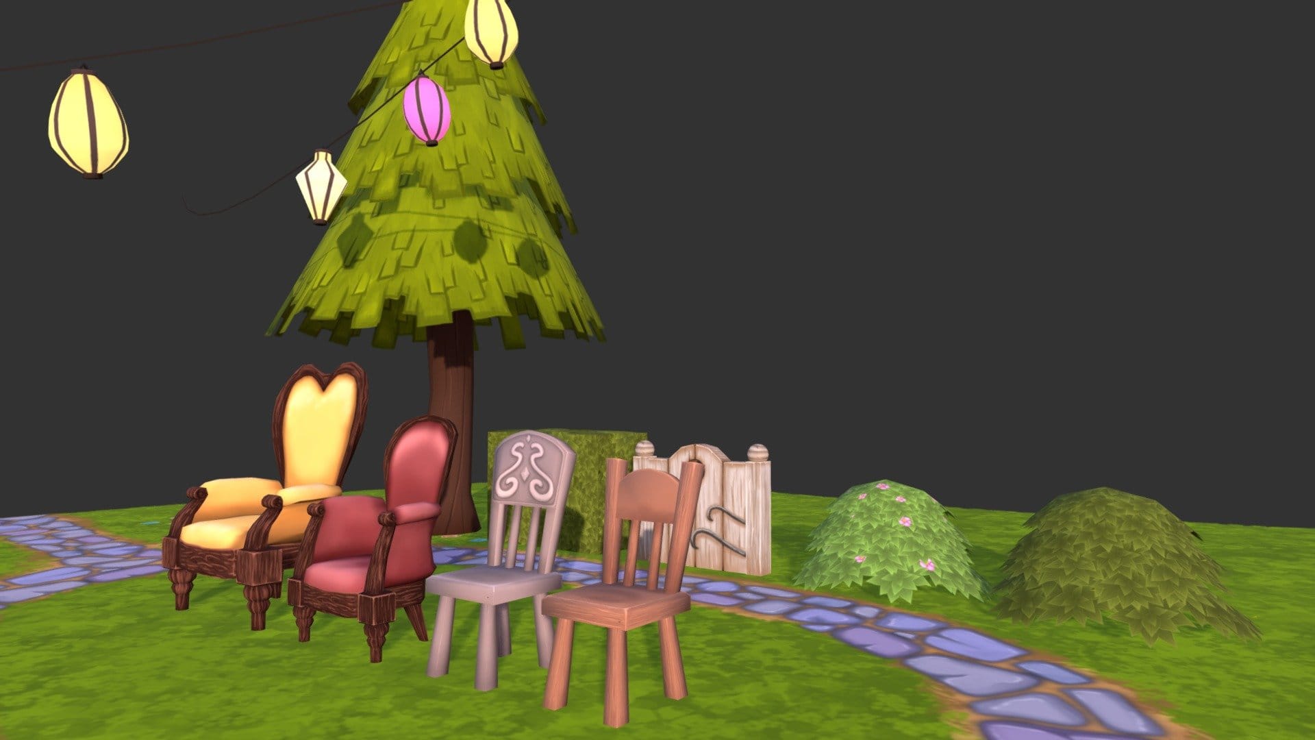 Teaparty Probs Garden