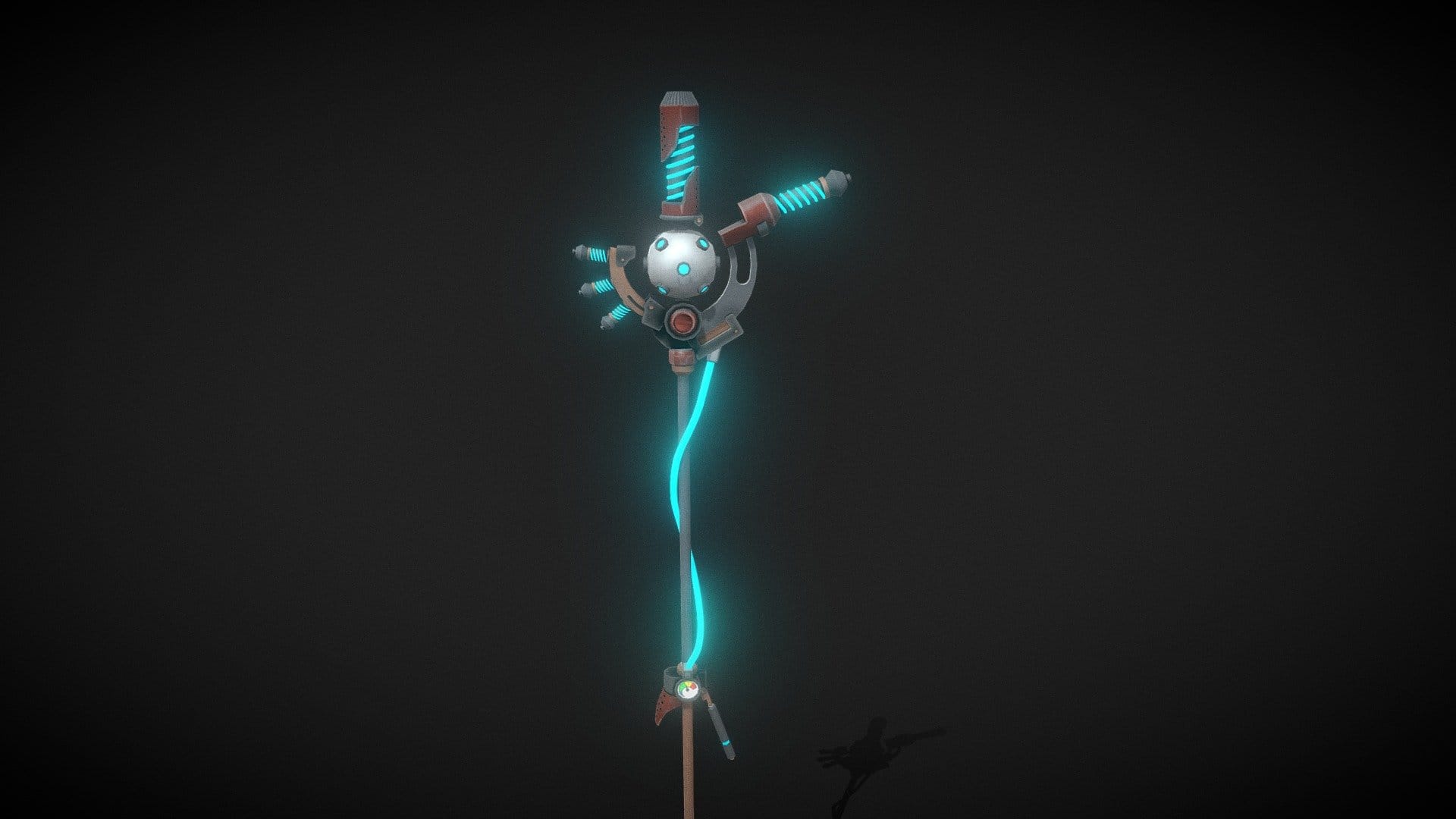 Techno-Magic Crosier