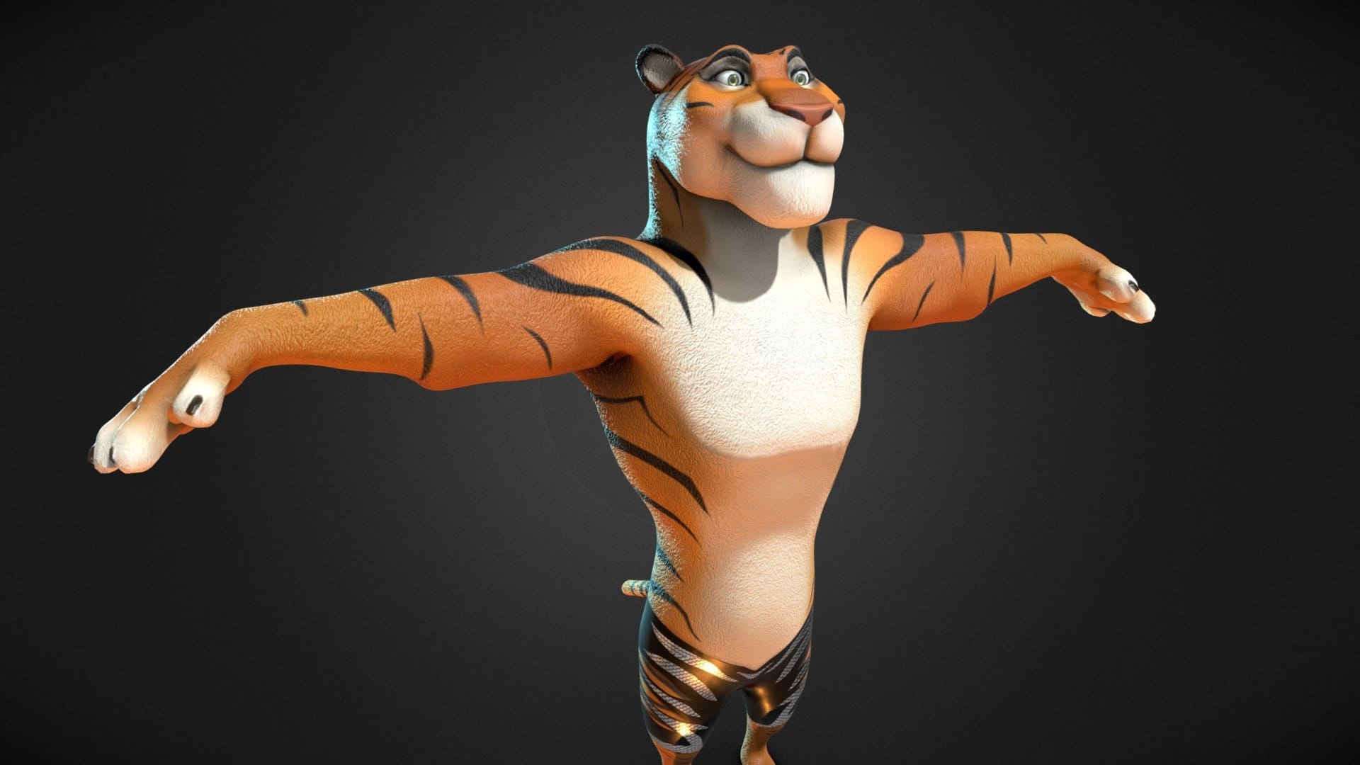 Tiger Dancer Model