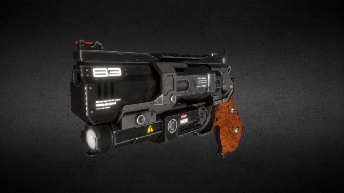 titanfall b3 wingman 3d model