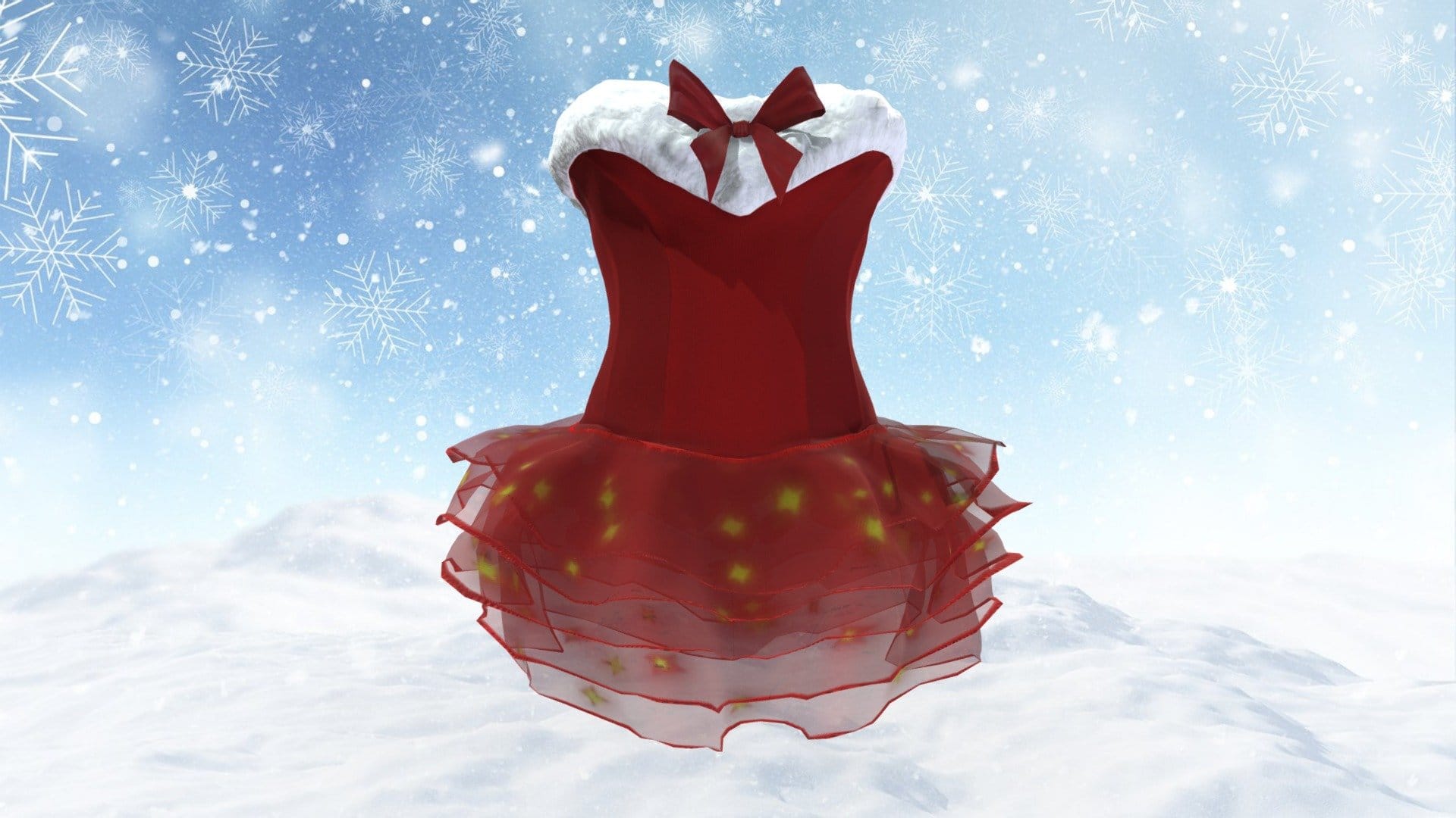 Tutu Skirt Red Dress