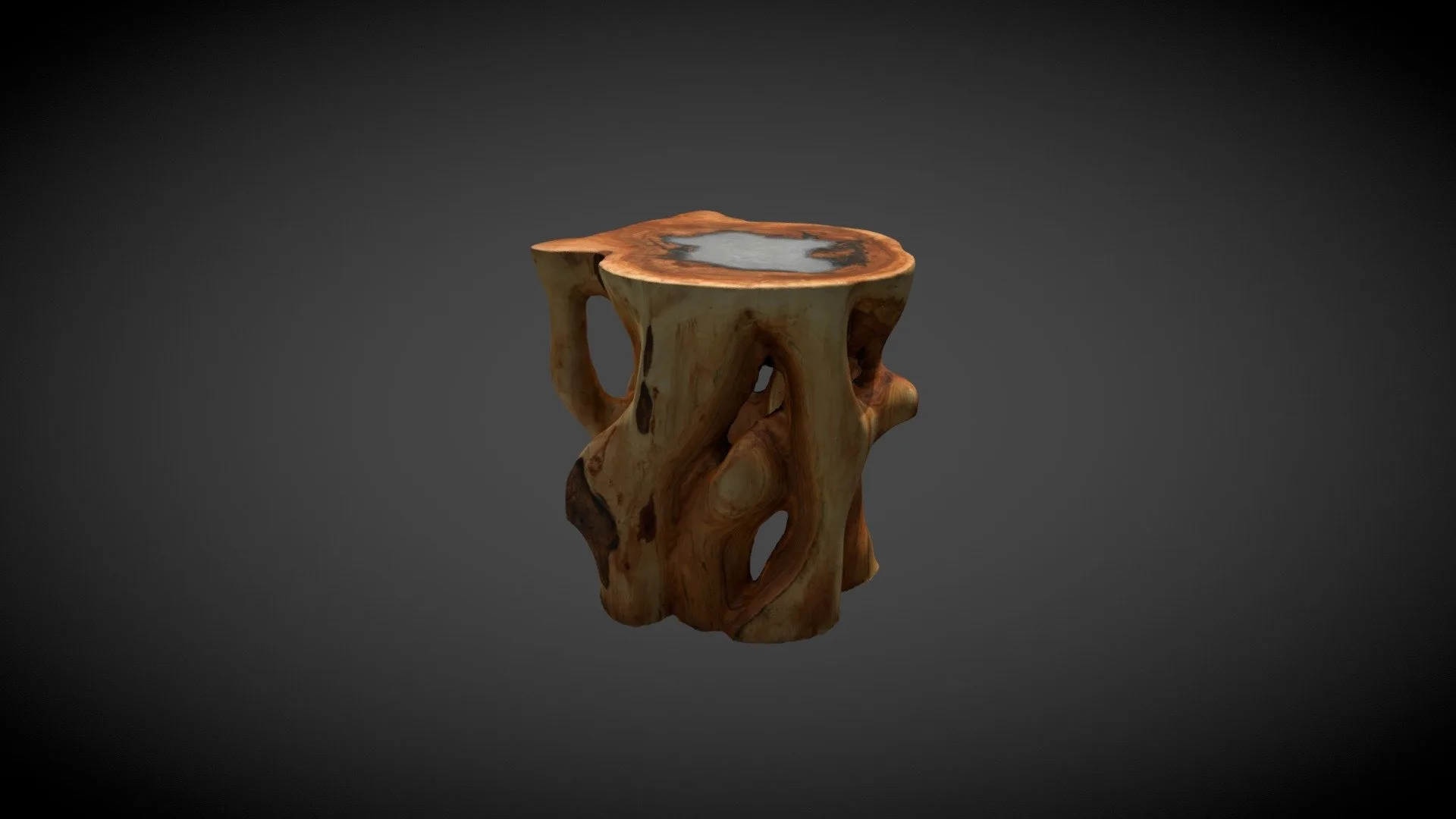 Unique Log Coffee Table