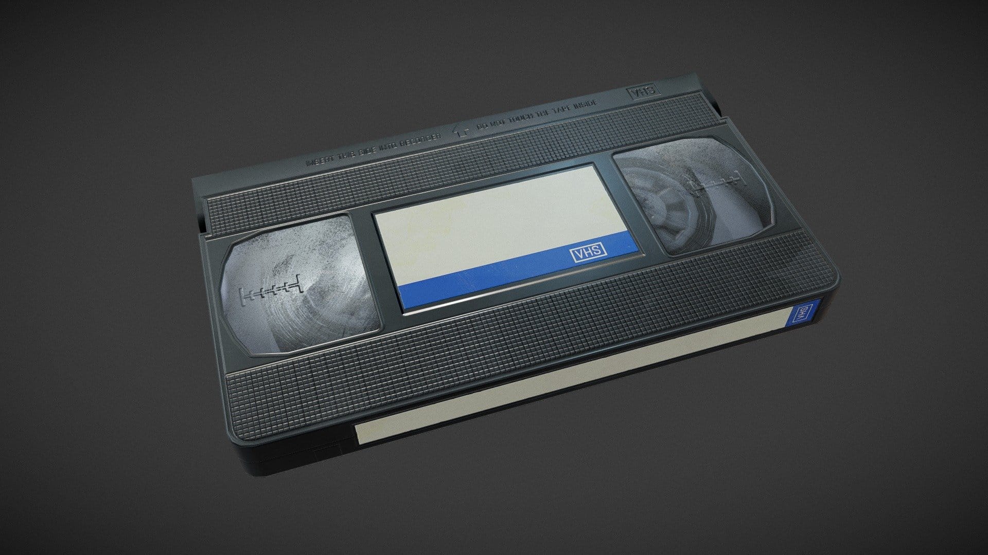 VHS Cassette – PBR Game Ready