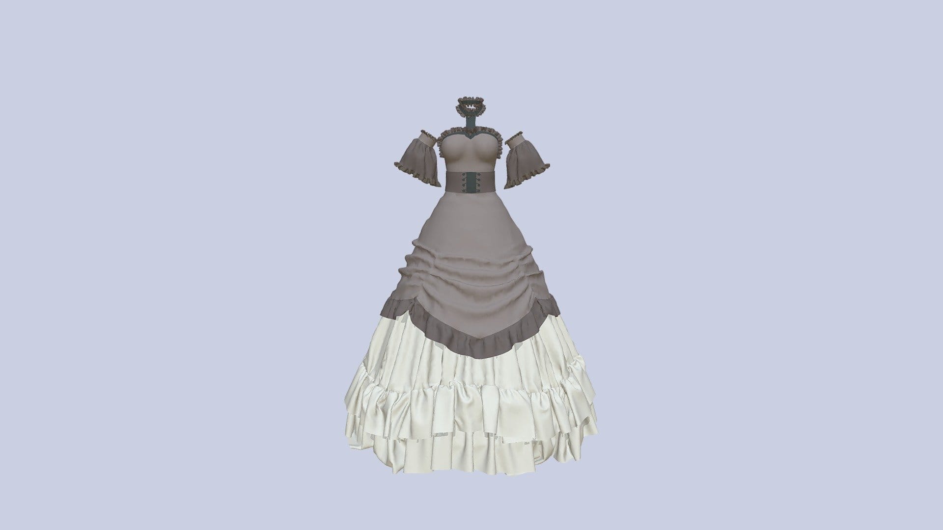 Victorian Dress – FBX and obj