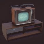 Vintage Television Set