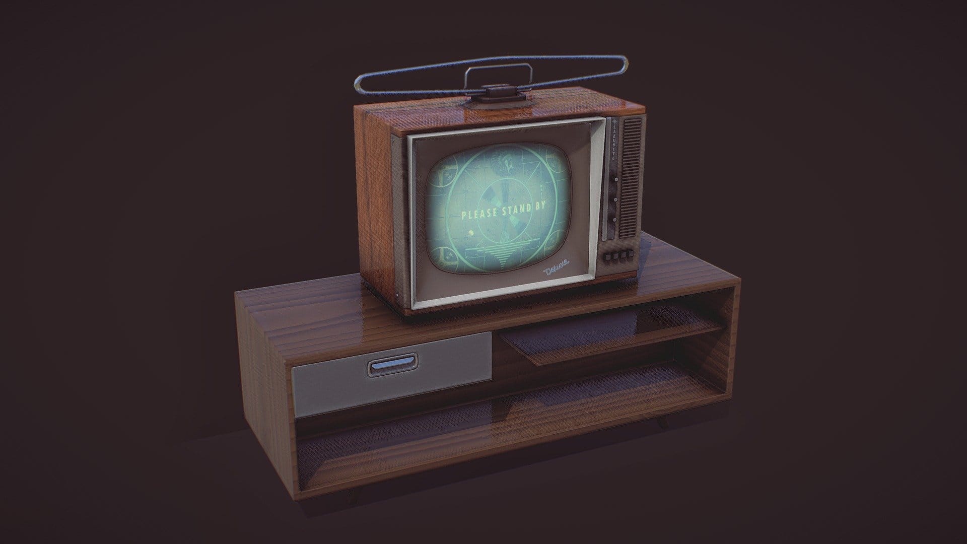 Vintage Television Set