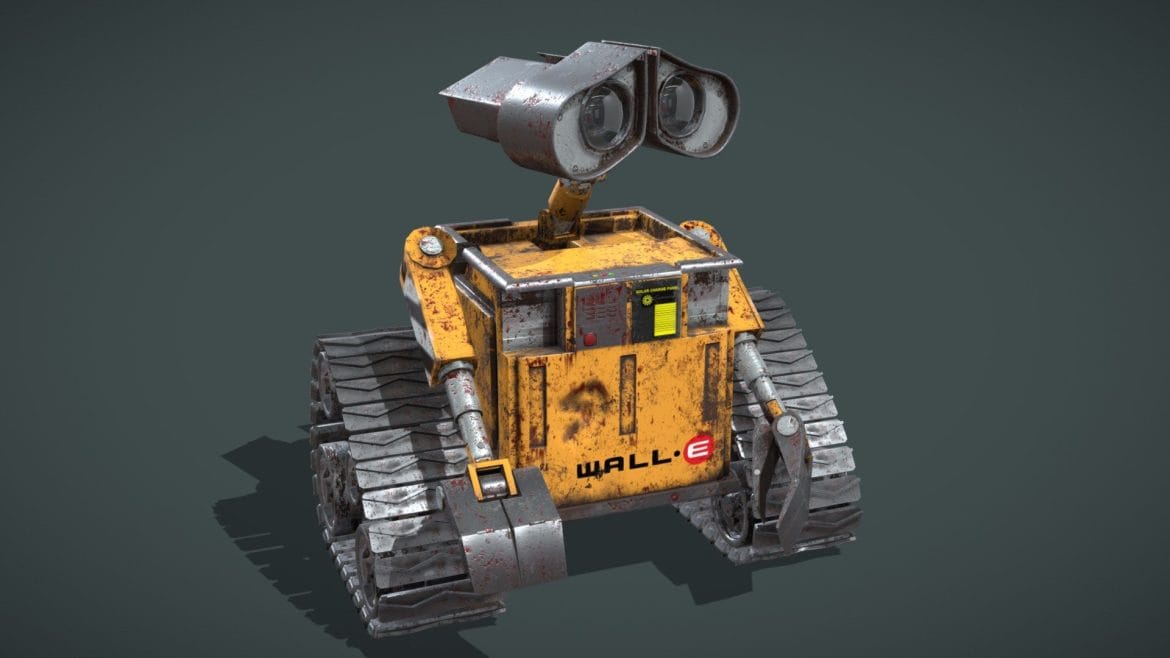 wall e 3d model