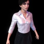 woman ak 3d model