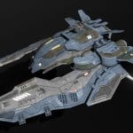 yellowjackets frigate conquest 3d model