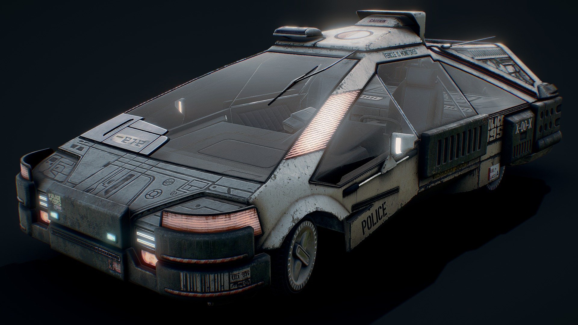 2019 Blade Runner Ground Police Car