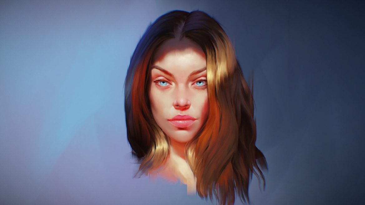 3d illustration study 3d model