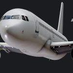 Airbus A320 Airplane (Highly Detailed)
