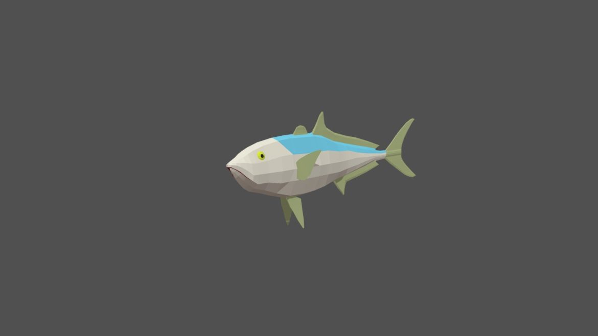 amberjack 3d model