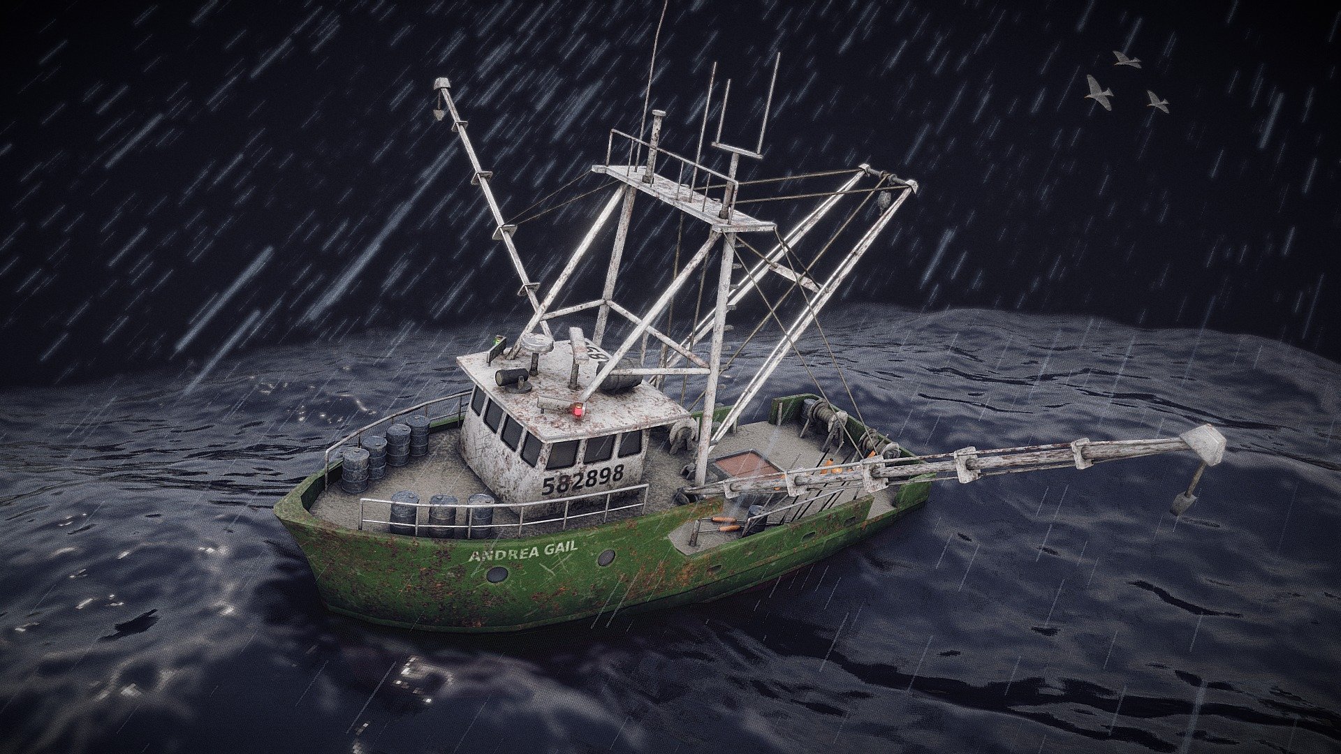 Andrea Gail – Fisherman Challenge