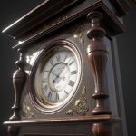 Antique Victorian Clock