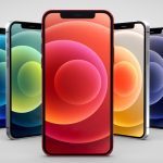 apple iphone 12 all official colors collection 3d model