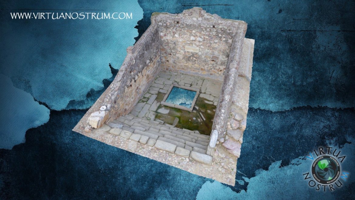 arabian underground reservoir aljibe 3d model